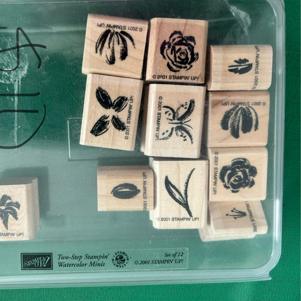 Retired Stampin Up stamp sets and bundles.
